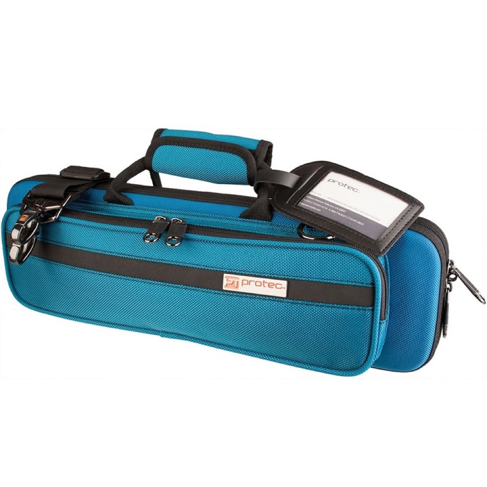 PROTEC PB-308TB Teal Blue フルート用セミハードケース