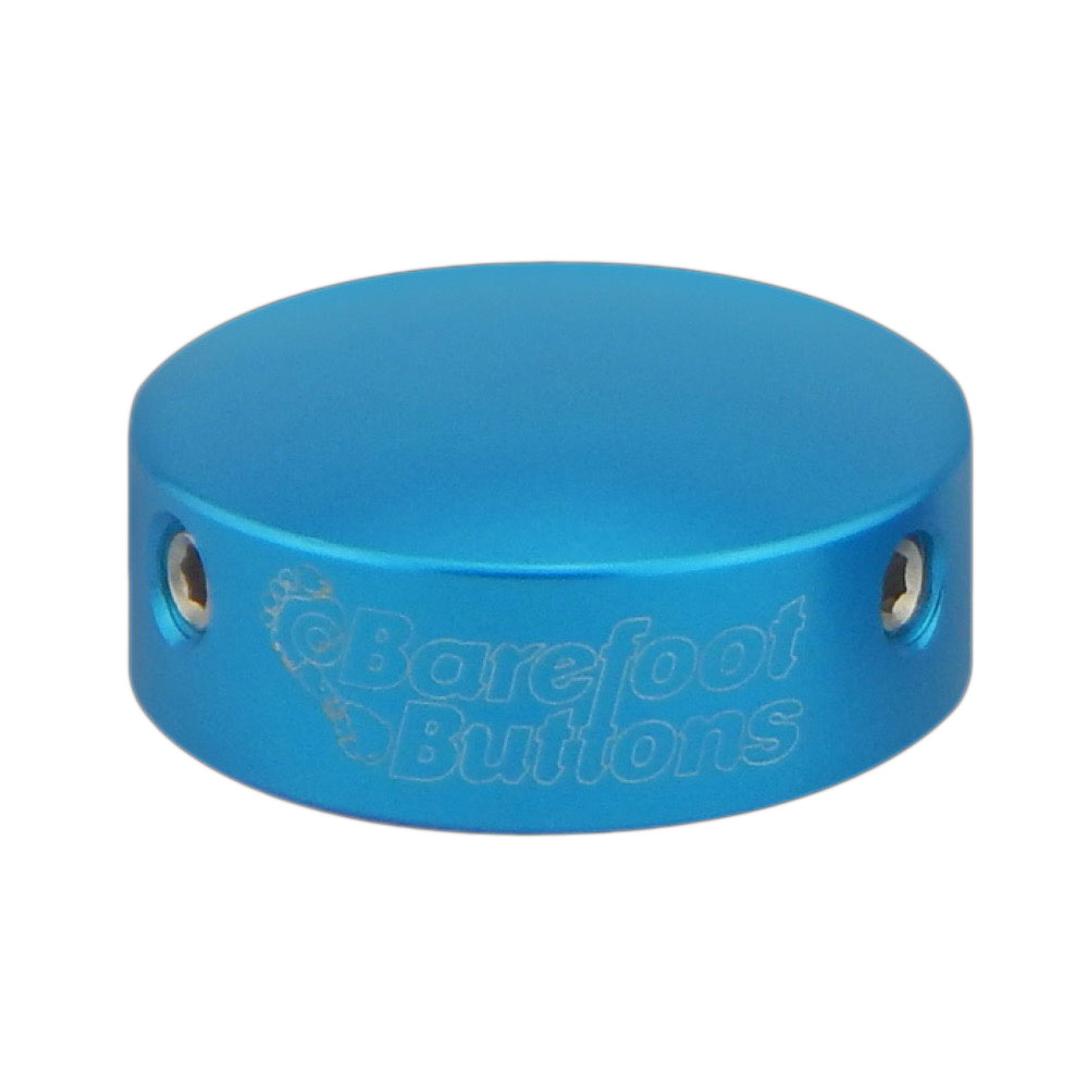 Barefoot Buttons V1 Light Blue エフェクターフットスイッチボタン