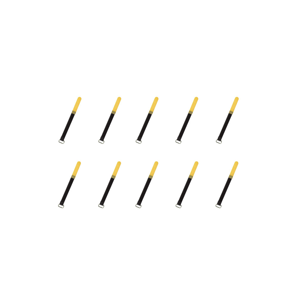 RockBoard Cable Ties Yellow 10 mm x 120 mm 10本セット