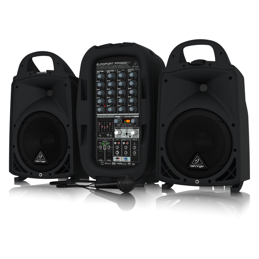 BEHRINGER PPA500BT EUROPORT ポータブルPAシステム