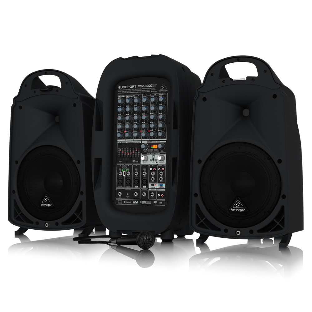 BEHRINGER PPA2000BT EUROPORT ポータブルPAシステム