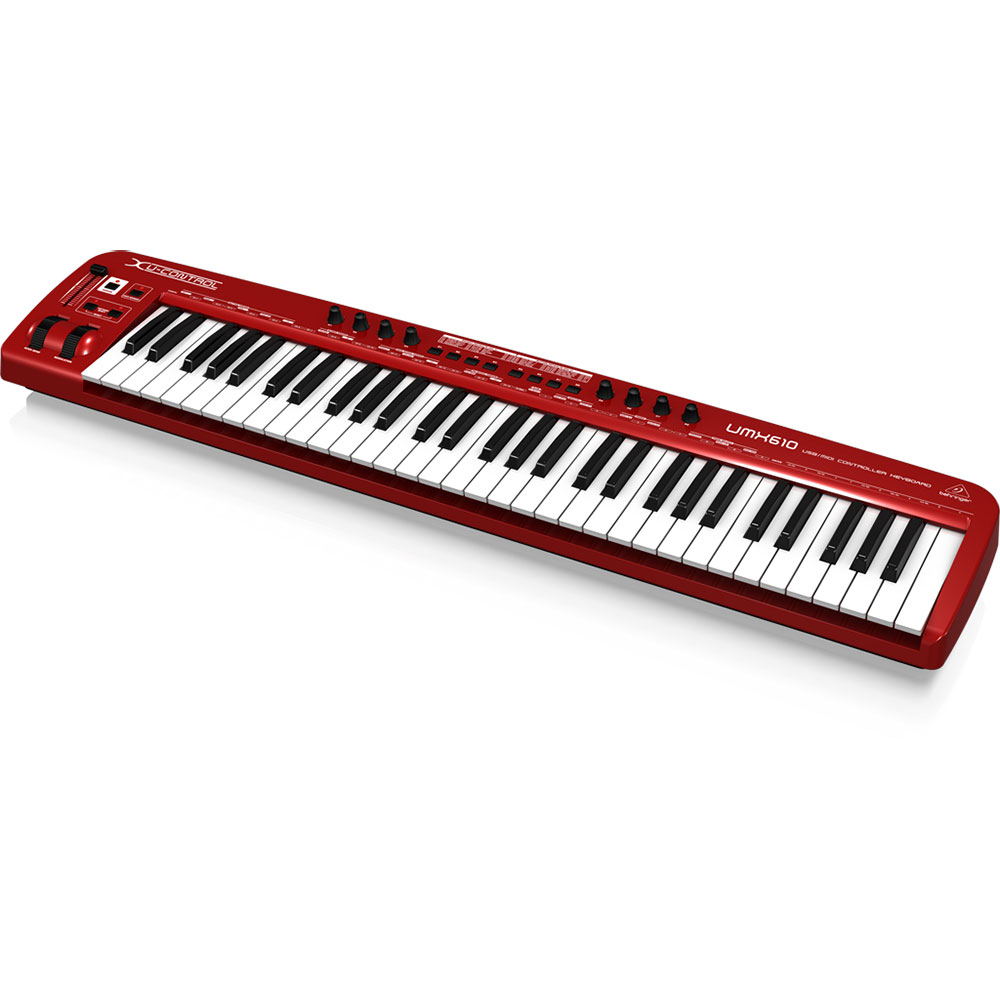 Behringer Umx610 U Control Midiキーボード 61鍵盤モデル ベリンガー Midiキーボード 61鍵盤モデル Chuya Online Com 全国どこでも送料無料の楽器店