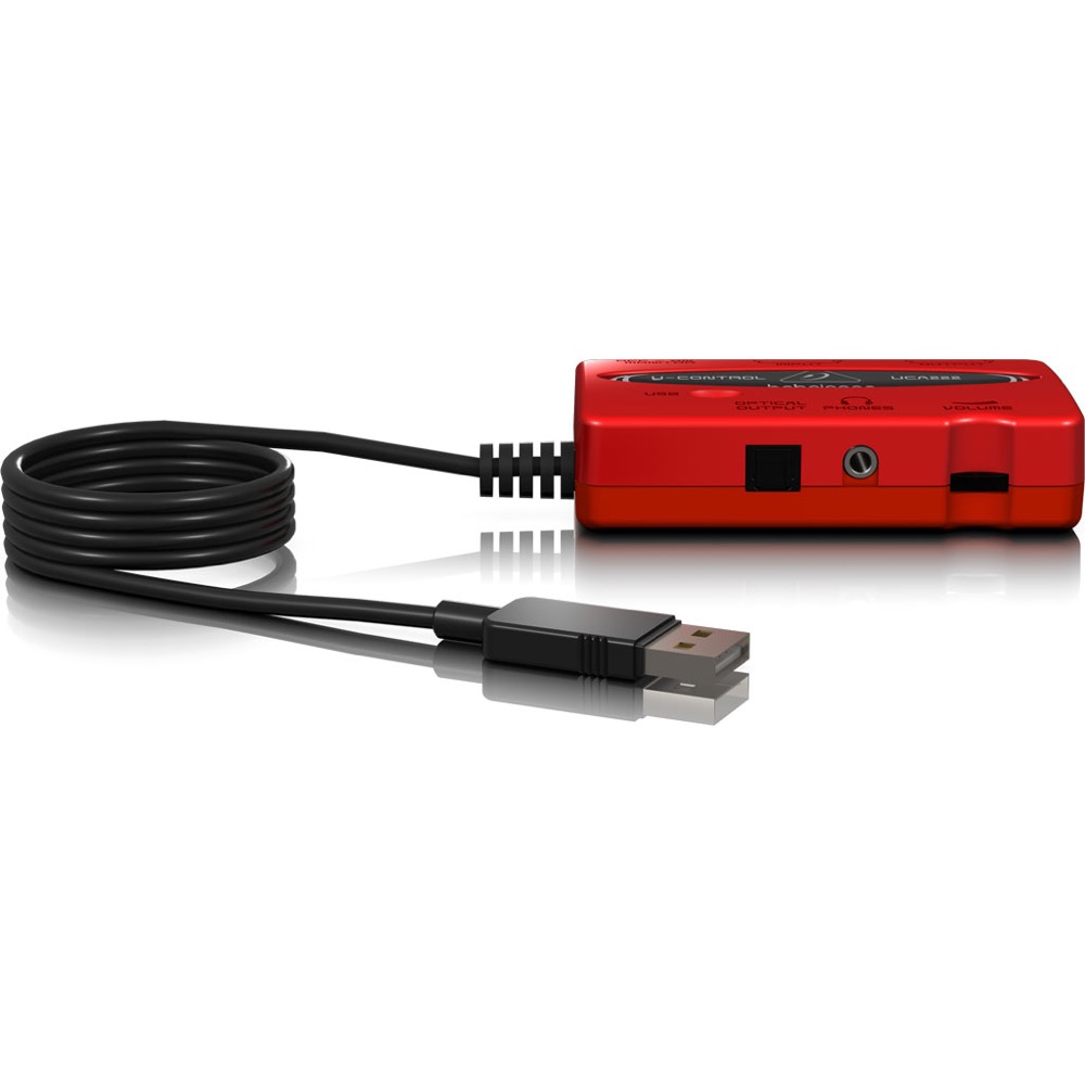 BEHRINGER UCA222 U-CONTROL オーディオインターフェース 正面