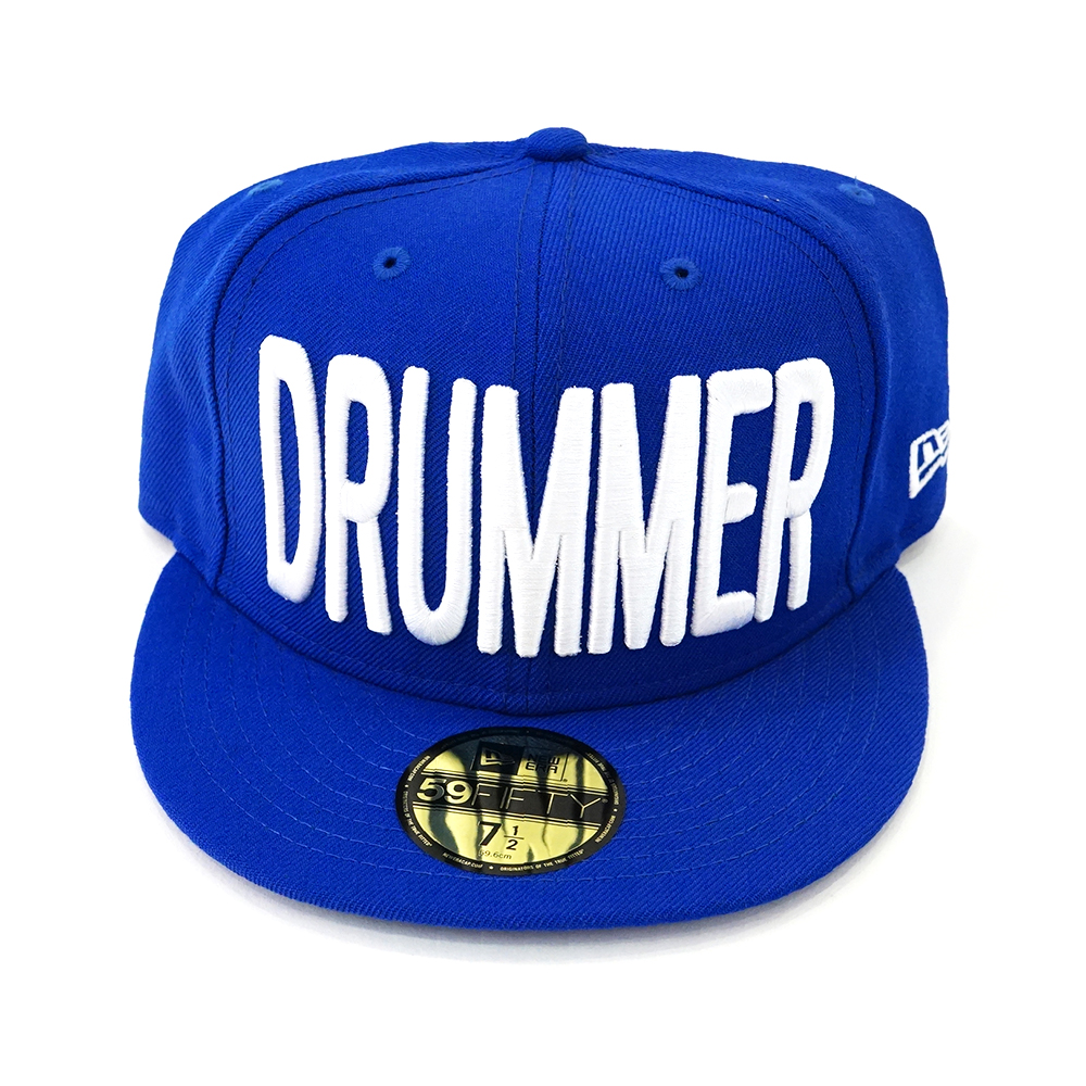 DRUMMERS TOP TEAM DTT CAP01 NEW ERA X DTT 59FIFTY BLUE M 7 1/2 ドラマーズトップチームキャップ