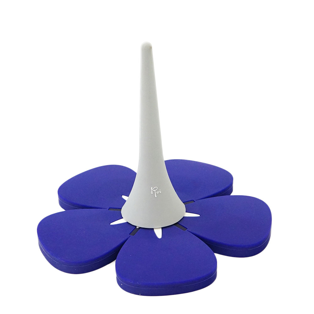 Roi R52C-PP クラリネット用シリコンフラワースタンド パープル