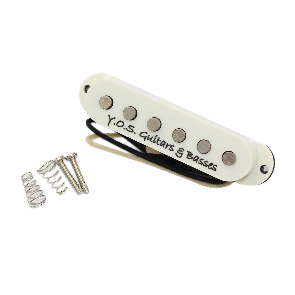 Y.O.S.ギター工房 Smoggy Pickup Single Coil Middle Parchment
