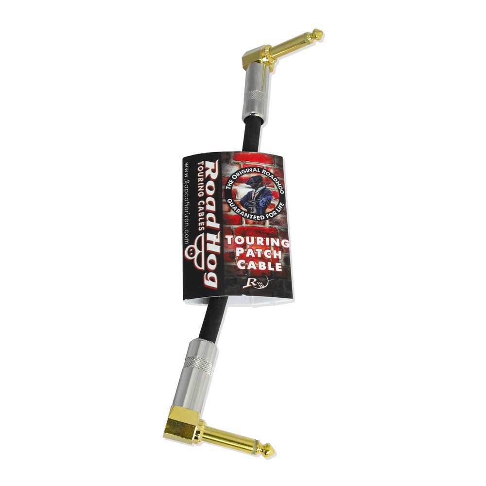 RoadHog Touring Cables Instrument Cable L-L 15cm HOG-1/2BRR ギターケーブル