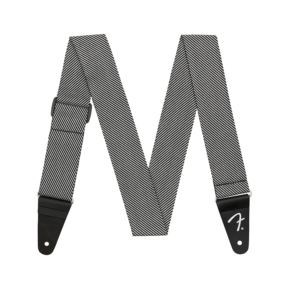 Fender 2" Modern Tweed Strap White/Black ギターストラップ