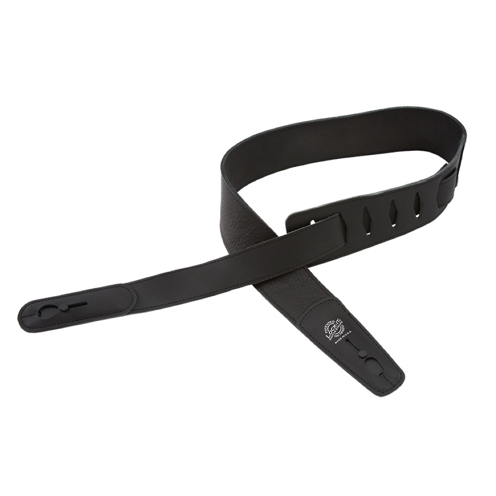 LOCK-IT STRAP LIS 038-L2.75 BLK ロック機構付きギターストラップ