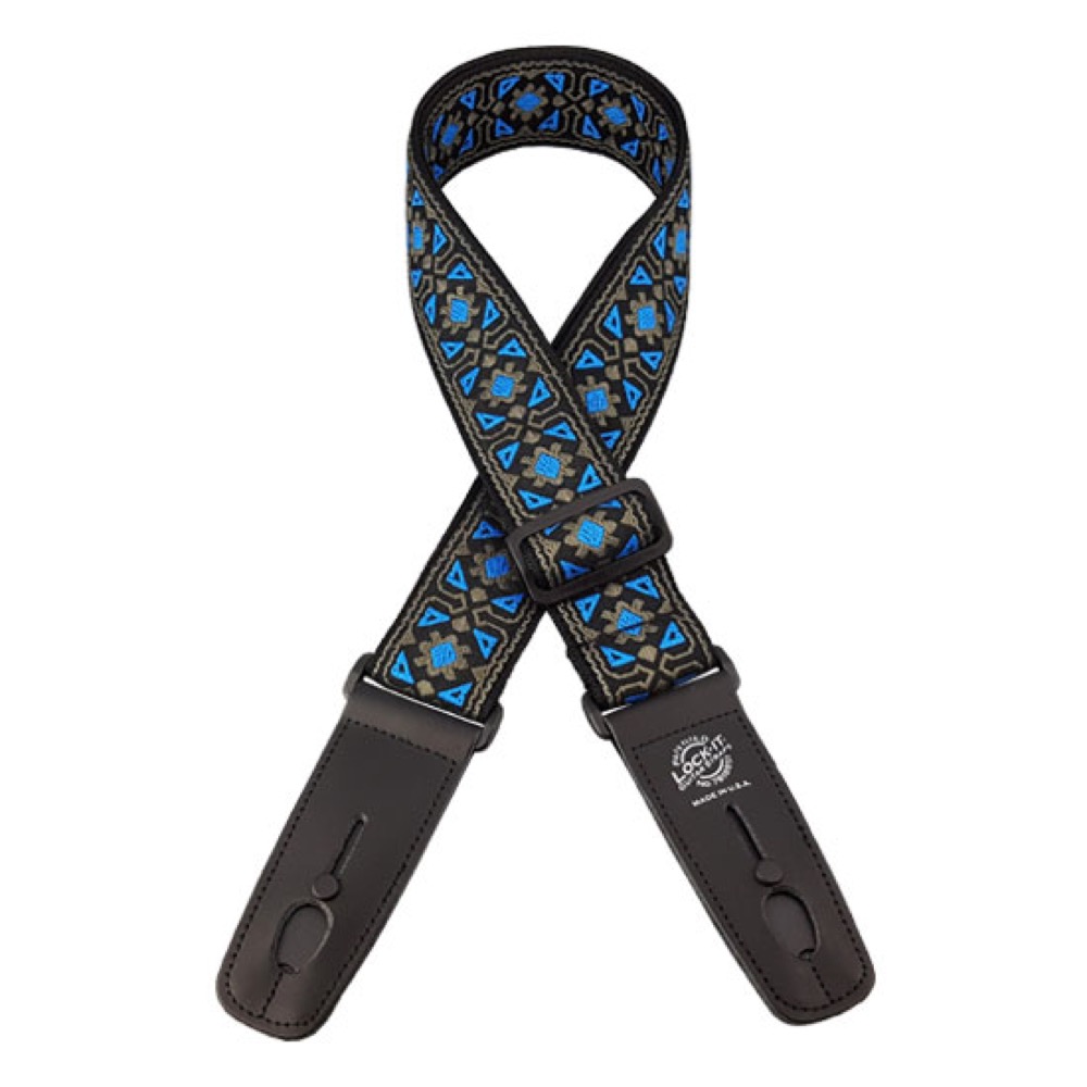 LOCK-IT STRAP LIS 067 ML 2" MINSTREL ロック機構付きギターストラップ