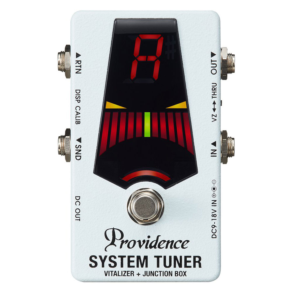 Providence STV-1JB WHT System Tuner ペダルチューナー