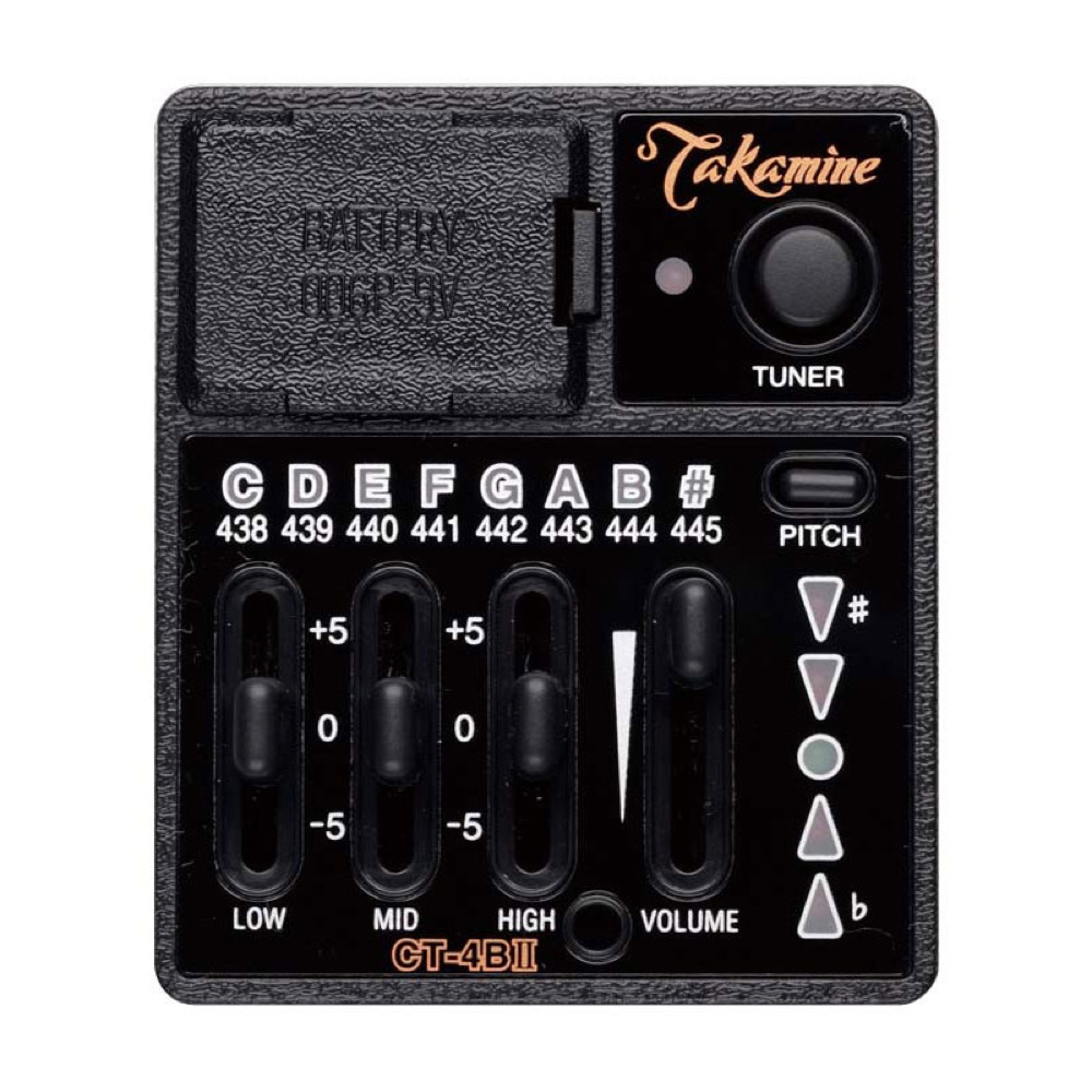 TAKAMINE PTU541C N エレクトリックアコースティックギター プリアンプ画像