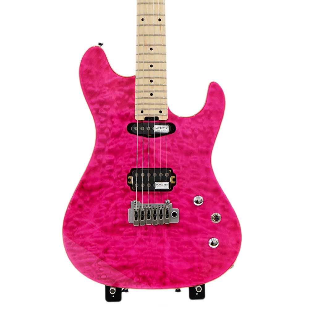 Schecter Mz 1 Pink M エレキギター シェクター 女性の使用を前提とした設計された Mz Chuya Online Com 全国どこでも送料無料の楽器店