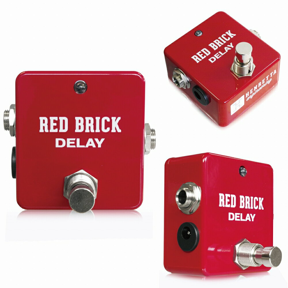 Henretta Engineering Red Brick Delay ディレイ ギターエフェクター