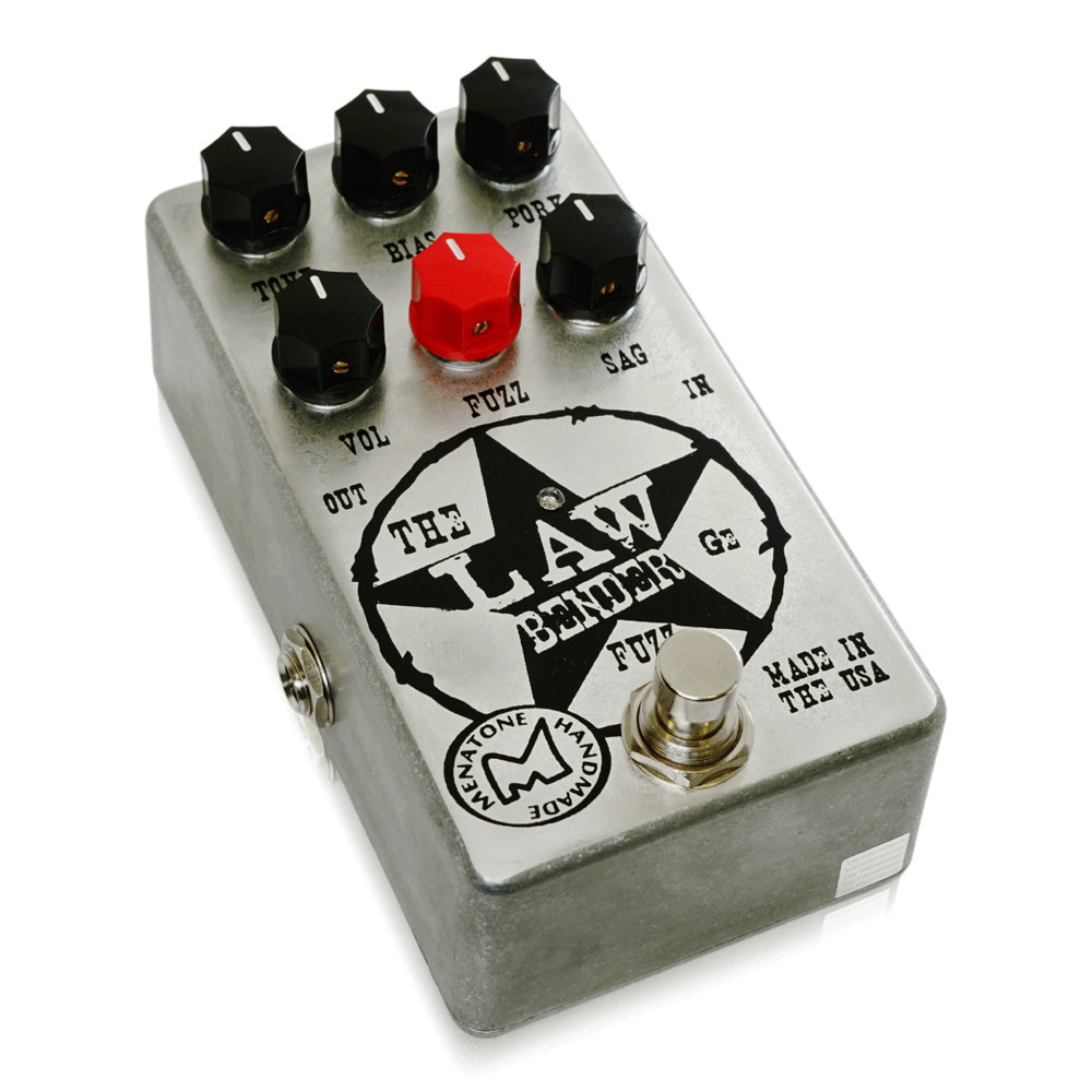 Menatone メナトーン The Law ファズ ギターエフェクター 全体画像