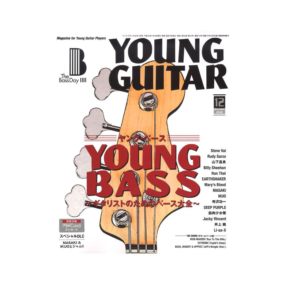 YOUNG GUITAR 2018年12月号 シンコーミュージック