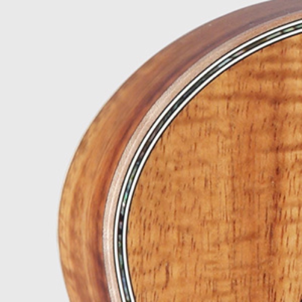 TAKAMINE TUK-S7 ウクレレ ボディバインディング画像