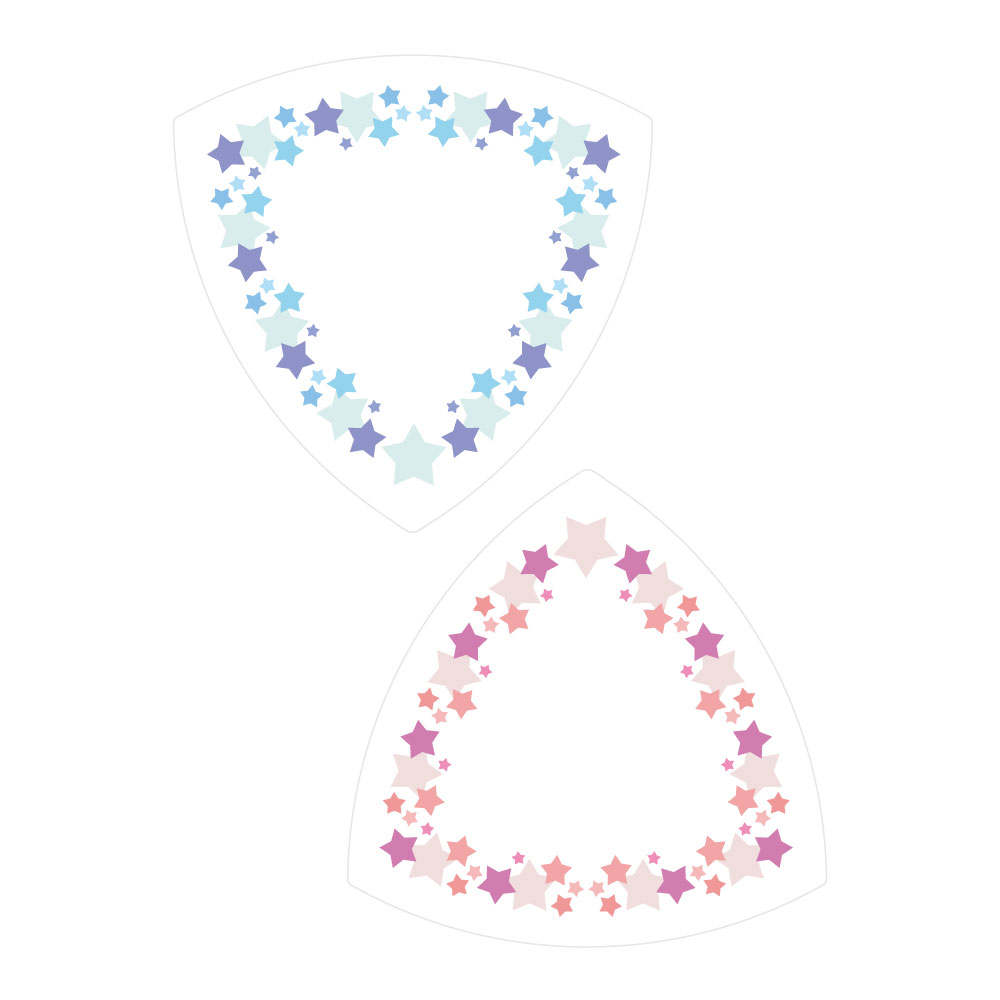 Bruff HFS-200S1S ハメパチフレームシール オニギリ型用スター