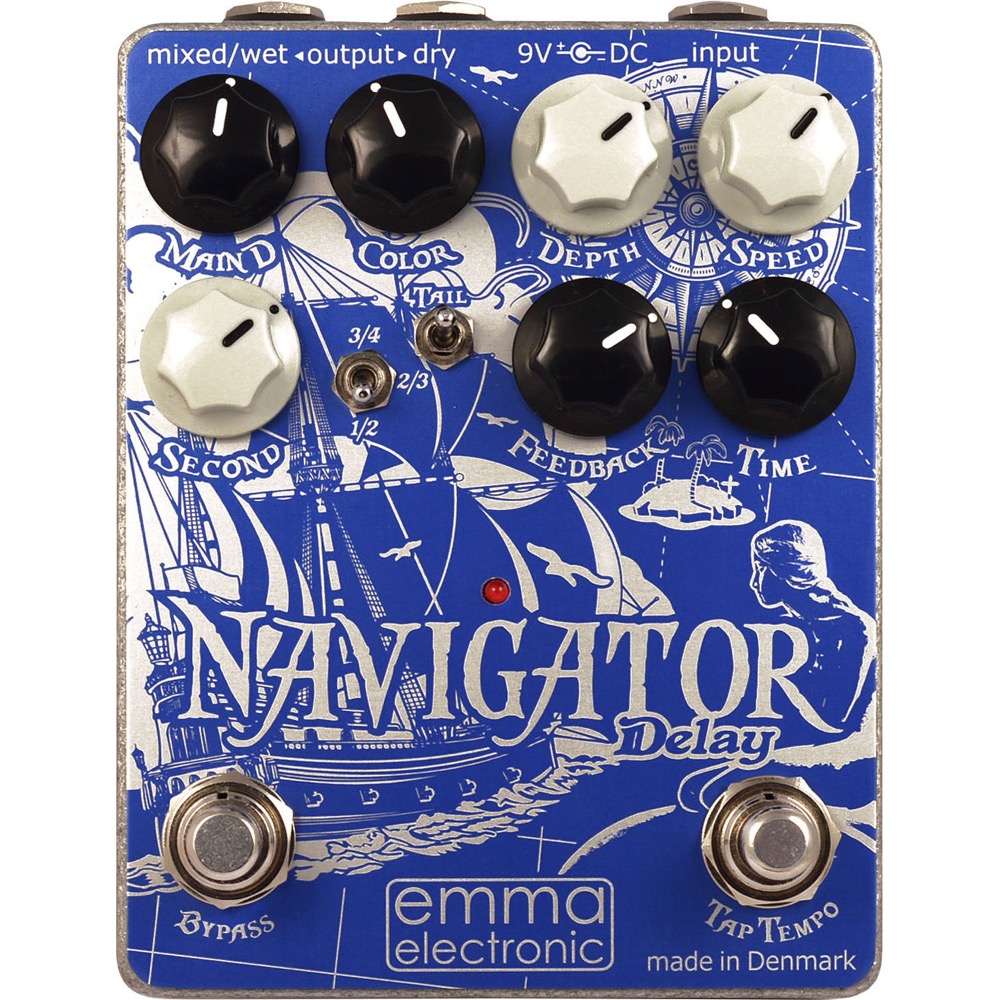 EMMA Navigator ディレイ ギターエフェクター