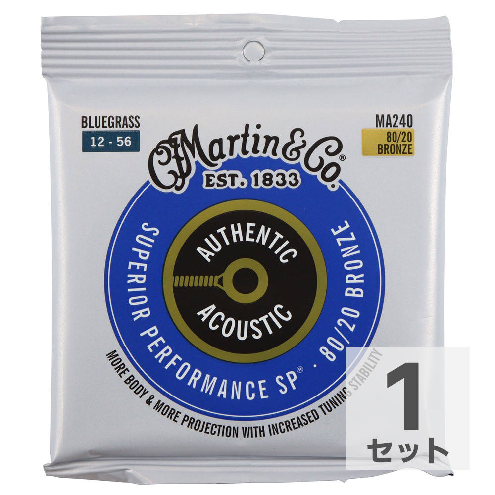 MARTIN MA240 Superior Performance Bronze Bluegrass アコースティックギター弦