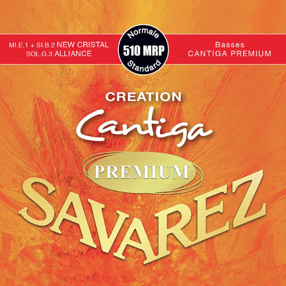SAVAREZ 510 MRP Normal tension CREATION Cantiga PREMIUM クラシックギター弦