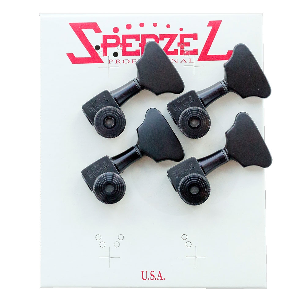 SPERZEL 4L Satin Black ロックペグ ワンサイドヘッドベース用