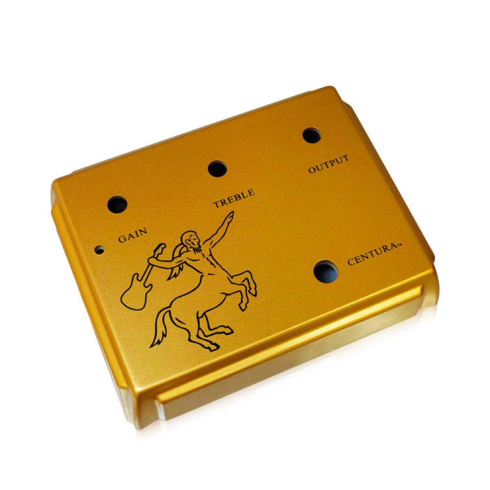 Ceriatone Centrua Effector Case Matte Gold 絵付き エフェクター用ケース