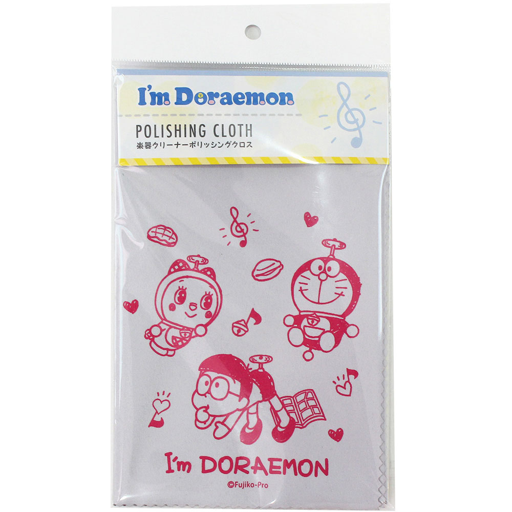 NONAKA ドラえもん ポリッシングクロス タケコプター グレー