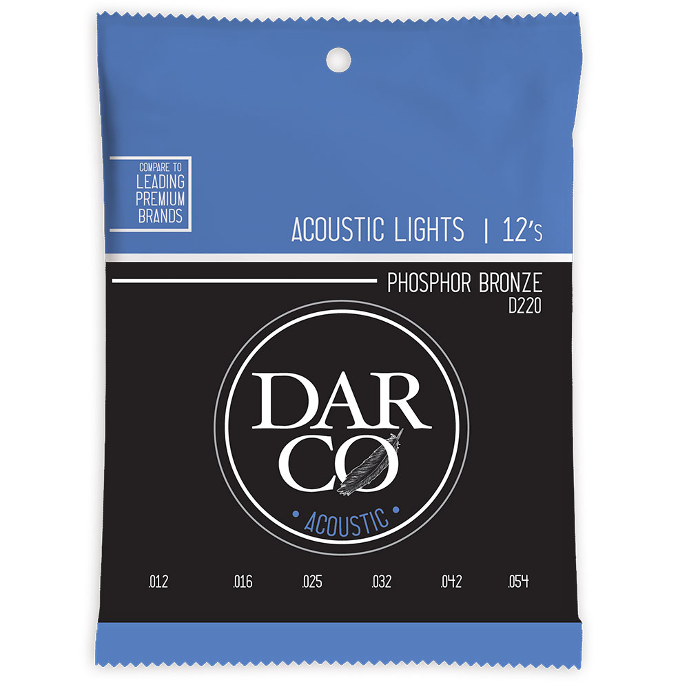 Darco D220 Acoustic Phospher Bronze Light アコースティックギター弦