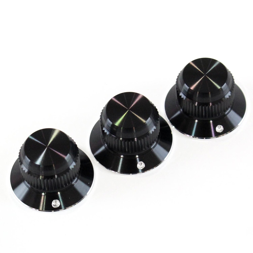 HATA ヒラメローレット ハットノブ ドット有りブラック ミリ