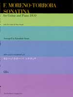 全音 ギターとピアノのためのデュオ モレーノ=トローバ：ソナティナ