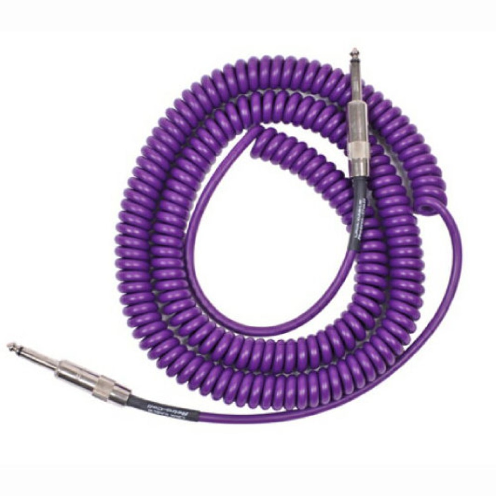 Lava Cable Retro Coil S-L 6.0m（実用長 3.0m）Metalic Purple