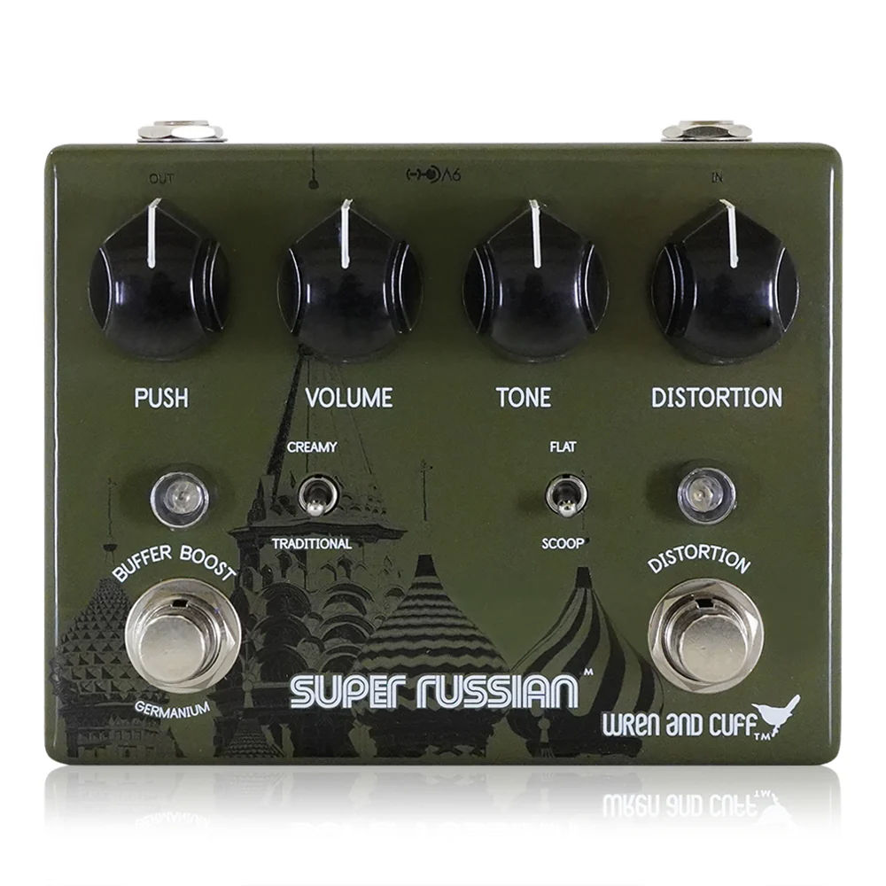 Wren and Cuff Super Russian ファズ ギターエフェクター