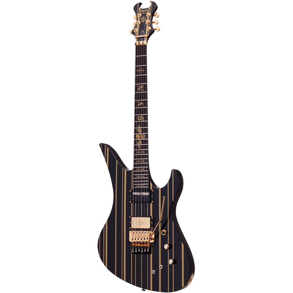 SCHECTER Synyster Custom AD-A7X-SS-CTM/SN BLK/GO エレキギター