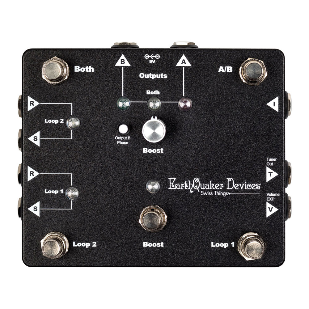 EarthQuaker Devices Swiss Things エフェクトループ スイッチャー
