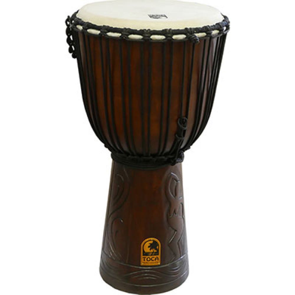 TOCA TODJ-12EM Origins Series Carved Djembe 12 EA MTR ジャンベ