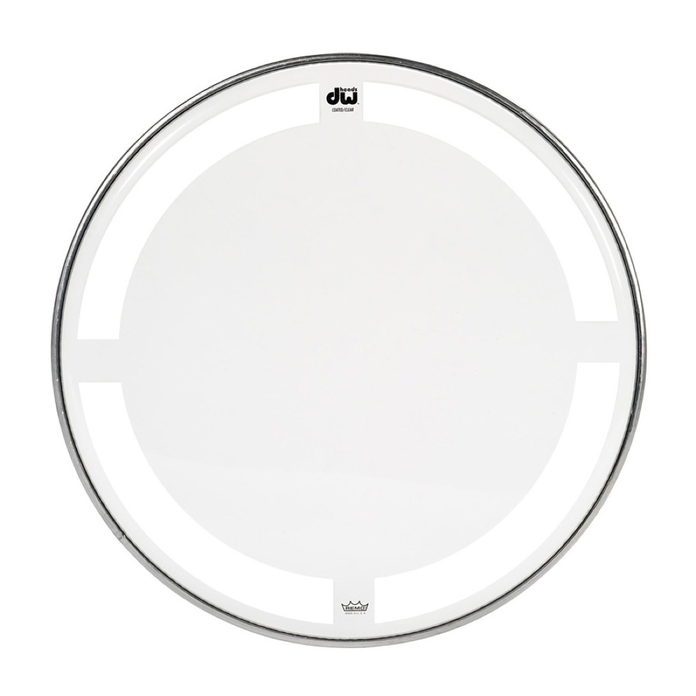 DW DW-DH-CC16 Coated Clear Drum Head コーテッドクリア タム 16インチ ドラムヘッド