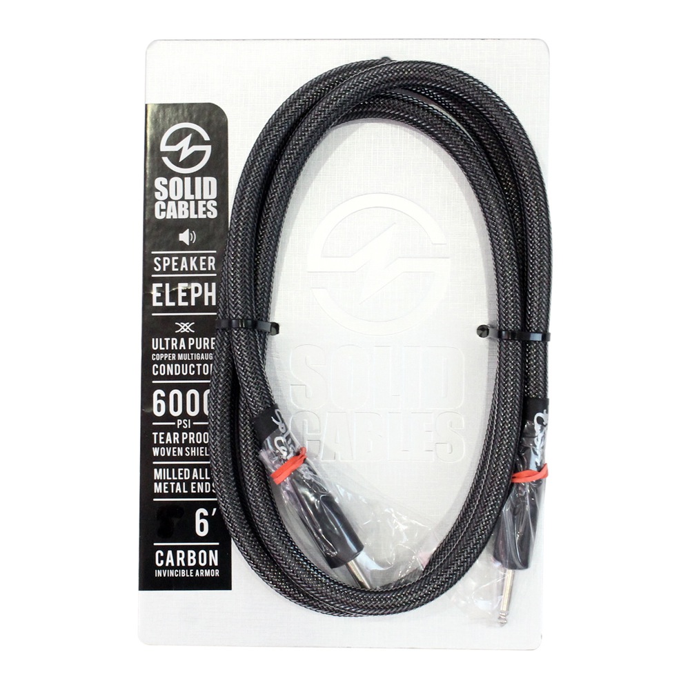 SOLID CABLES Eleph SS 6f（約1.8m） スピーカーケーブル
