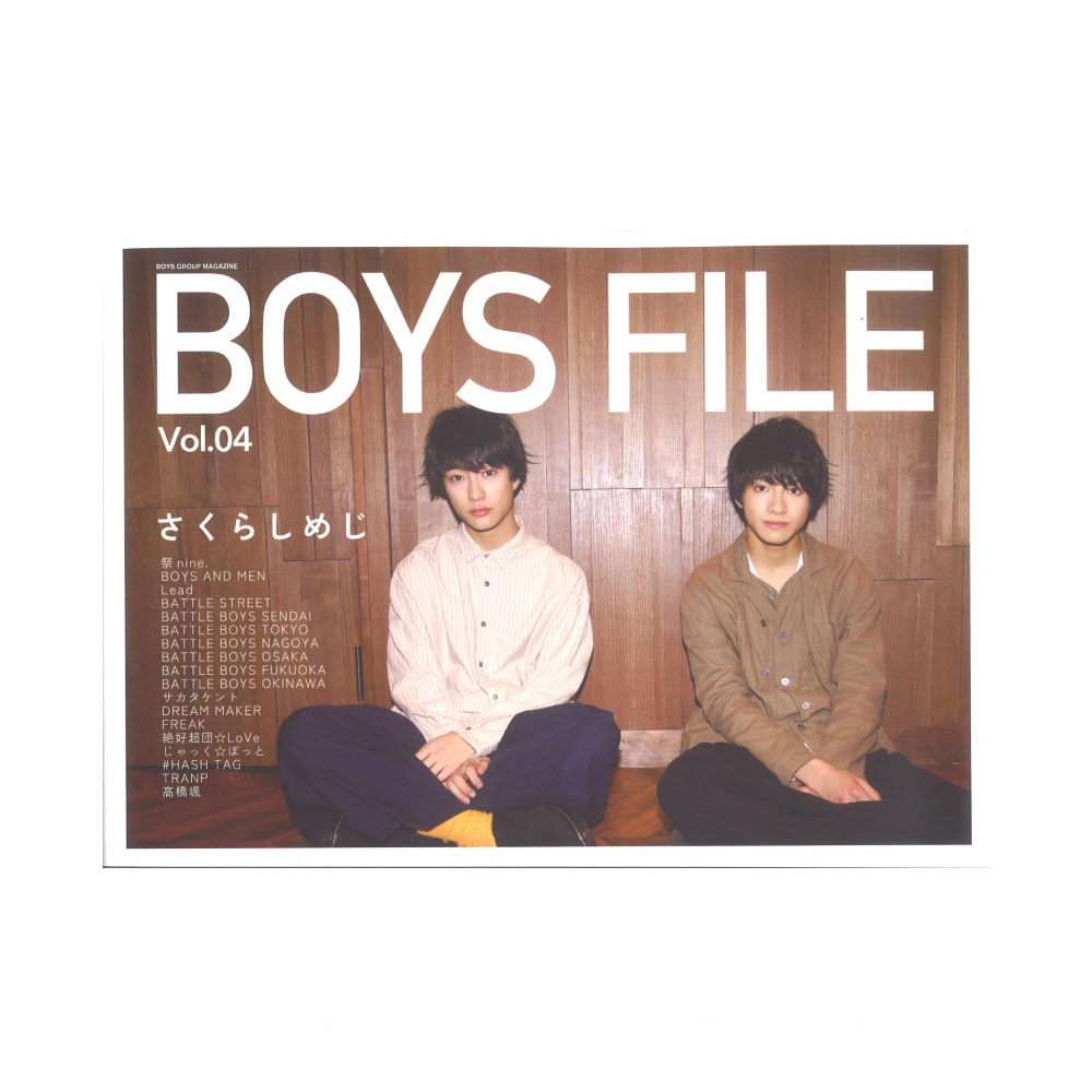 BOYS FILE Vol.04 シンコーミュージック