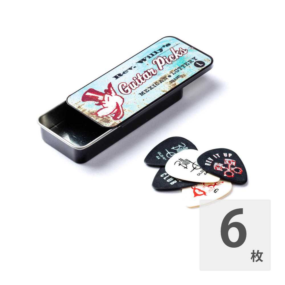 JIM DUNLOP RWT01L REV WILLY LIGHT ピック＆ケース