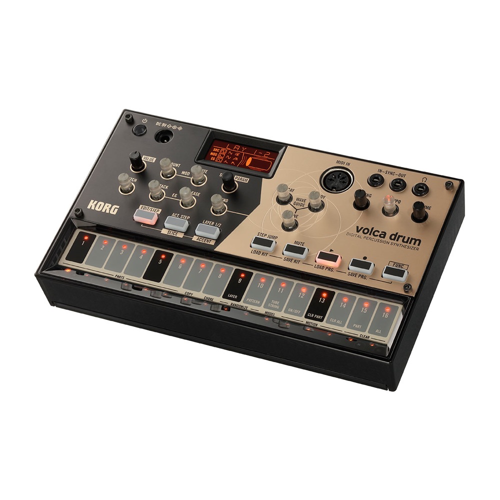 KORG volca Drum デジタルパーカッションシンセサイザー