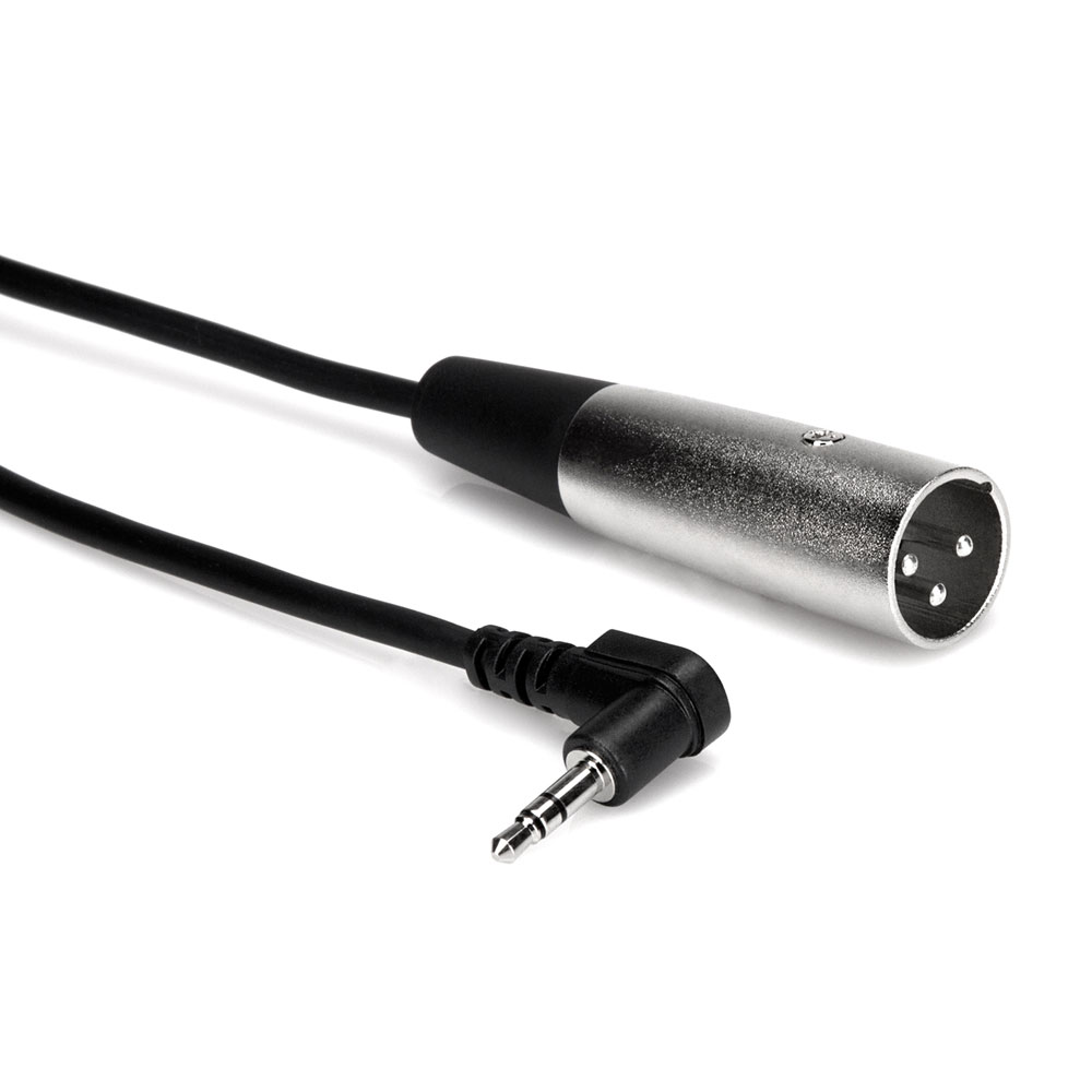 Hosa XVM-115M 4.5m L型ステレオミニオス-XLRキャノンオス マイクケーブル