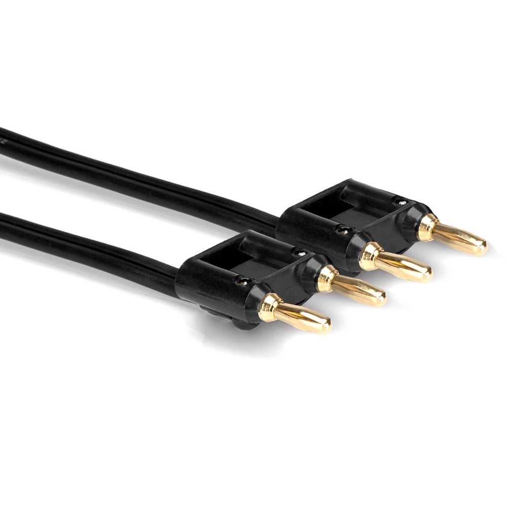 Hosa SKZ-605BB 1.5m デュアルバナナプラグ-デュアルバナナプラグ スピーカーケーブル