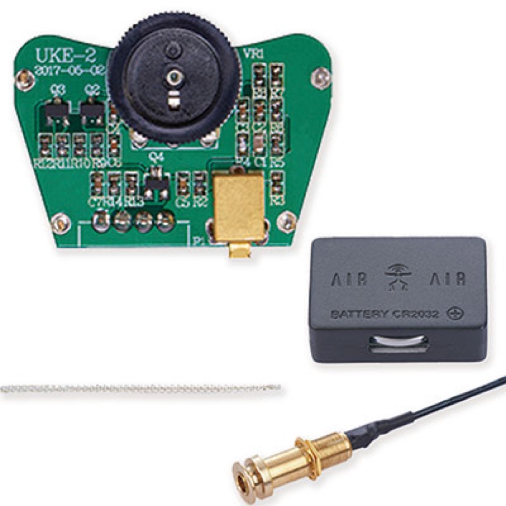 aNueNue aNN-TM2E エレクトリック コンサート ウクレレ ピックアップ構造画像