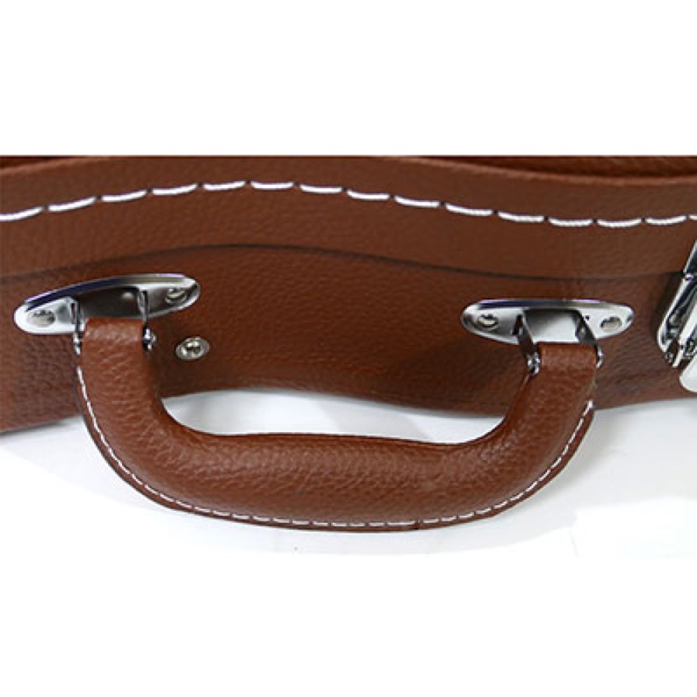 ORCAS UC-100S Brown ソプラノウクレレ用 ハードケース 詳細画像