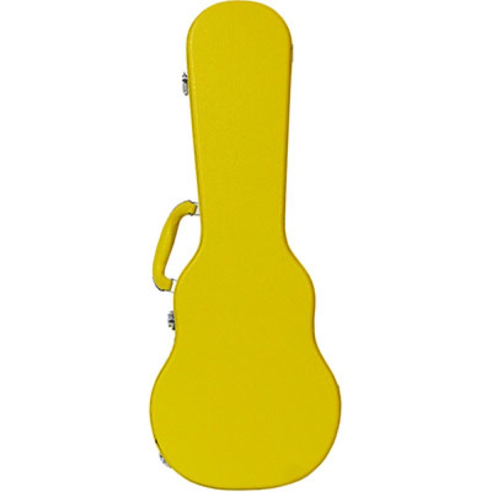 ORCAS UC-120C Yellow コンサートウクレレ用 ハードケース