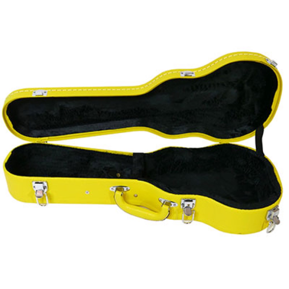 ORCAS UC-120C Yellow コンサートウクレレ用 ハードケース 詳細画像