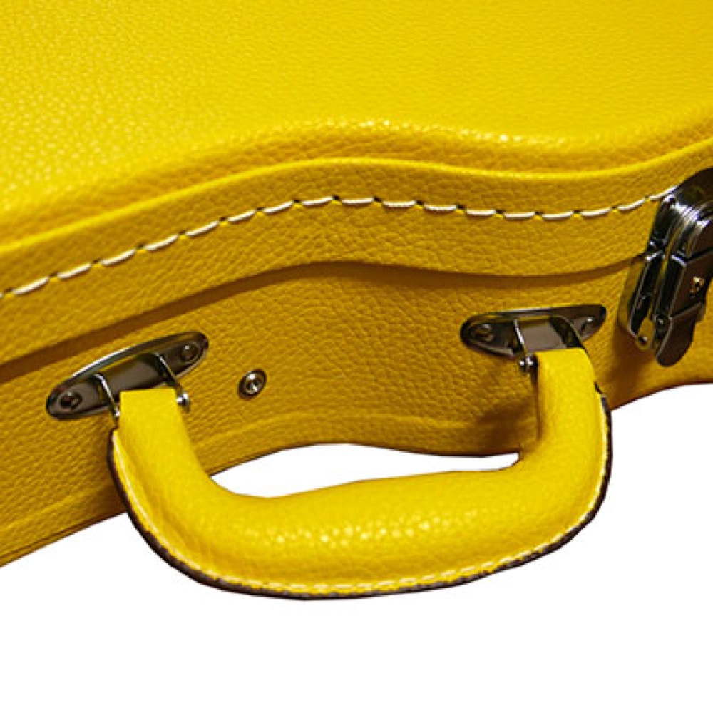 ORCAS UC-120C Yellow コンサートウクレレ用 ハードケース 詳細画像