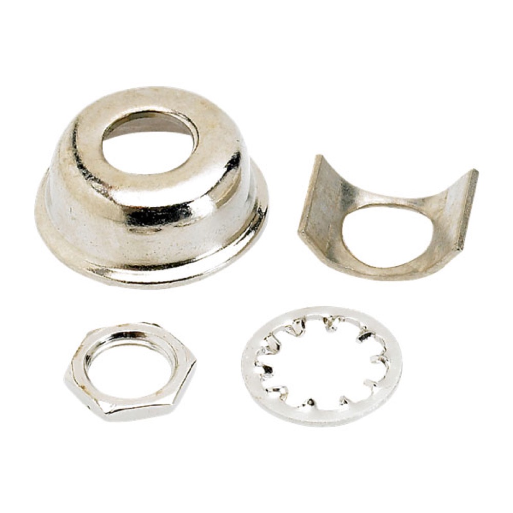 Fender Telecaster Jack Ferrules Nickel テレキャスター用 ジャックプレート