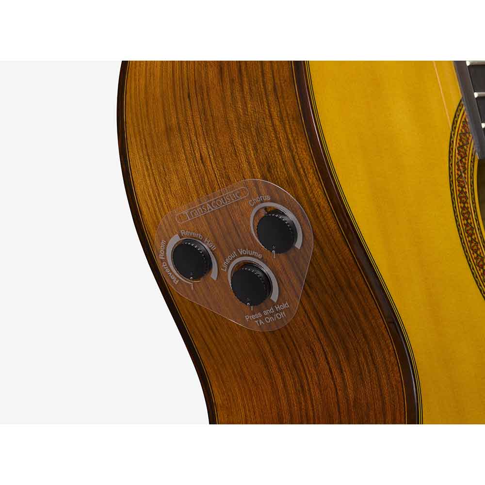 ヤマハ YAMAHA CG-TA トランスアコースティックギター エレガットギター コントロール部